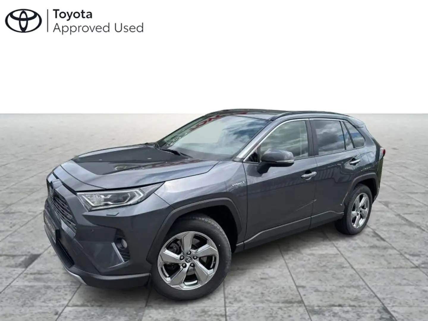 Toyota RAV 4 2.5 Hybrid AWD e-CVT Premium P Gris - 1