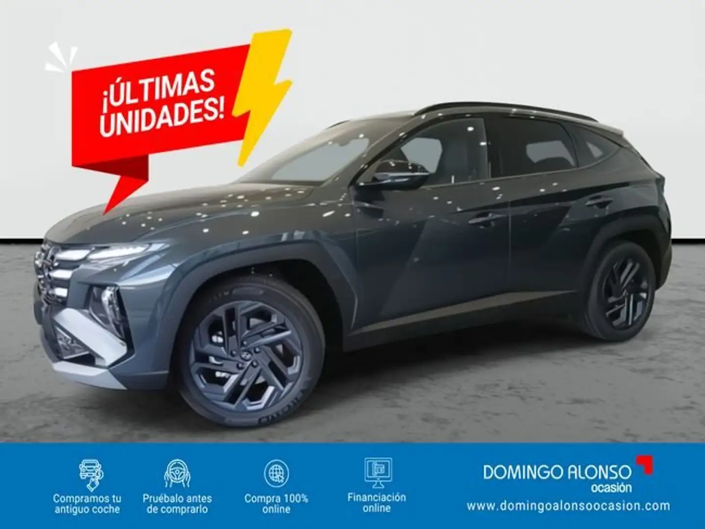 Hyundai TUCSON FL Híbrido enchufable 1.6 T-GDi (253 CV) AT6 2WD Verde - 1