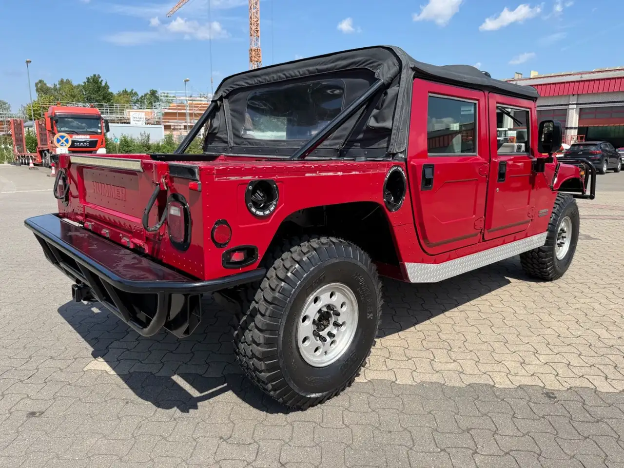 HUMMER H1 ALPHA OPEN TOP, DEUTSCH, KLIMA, AHK HU 2028 !, foto 9