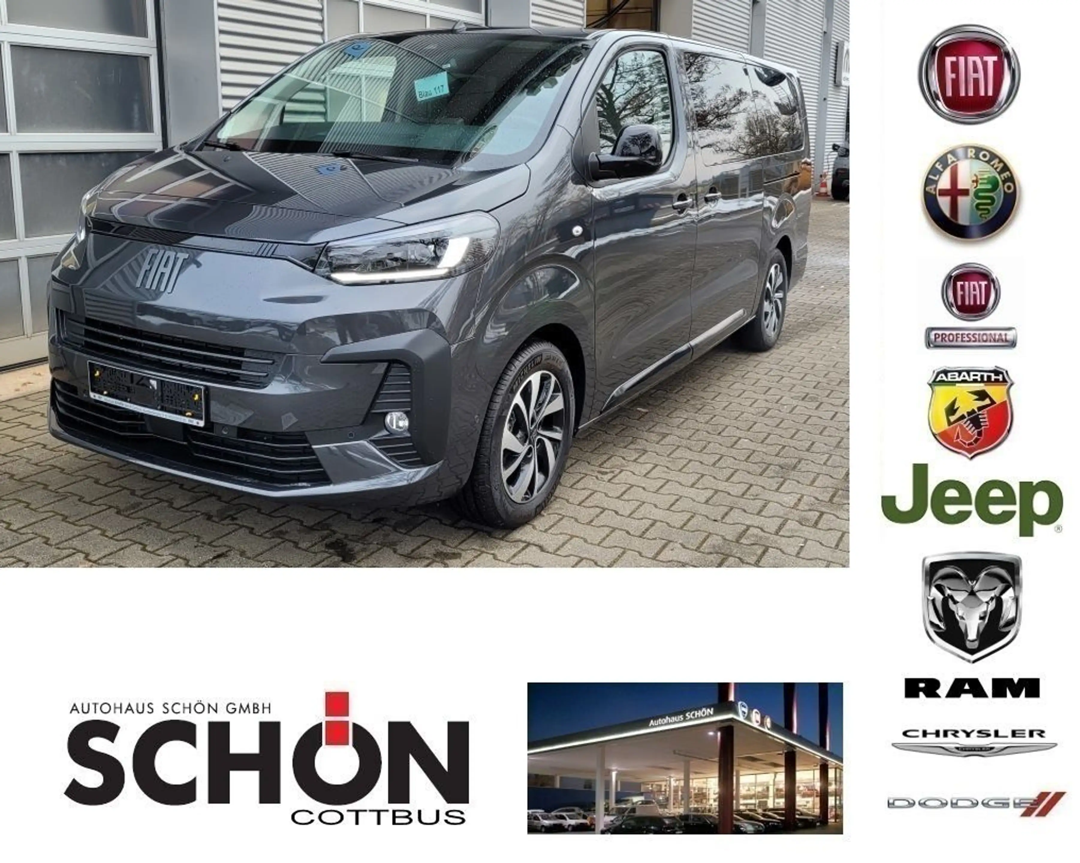 Fiat Ulysse 180 BlueHDi L3 Top 8-Sitzer