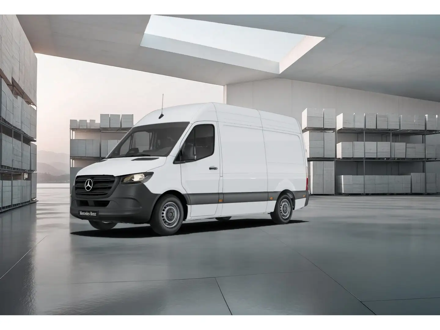 Mercedes-Benz Sprinter 311 CDI Kasten BASE Hochdach 3665 Cam Weiß - 2