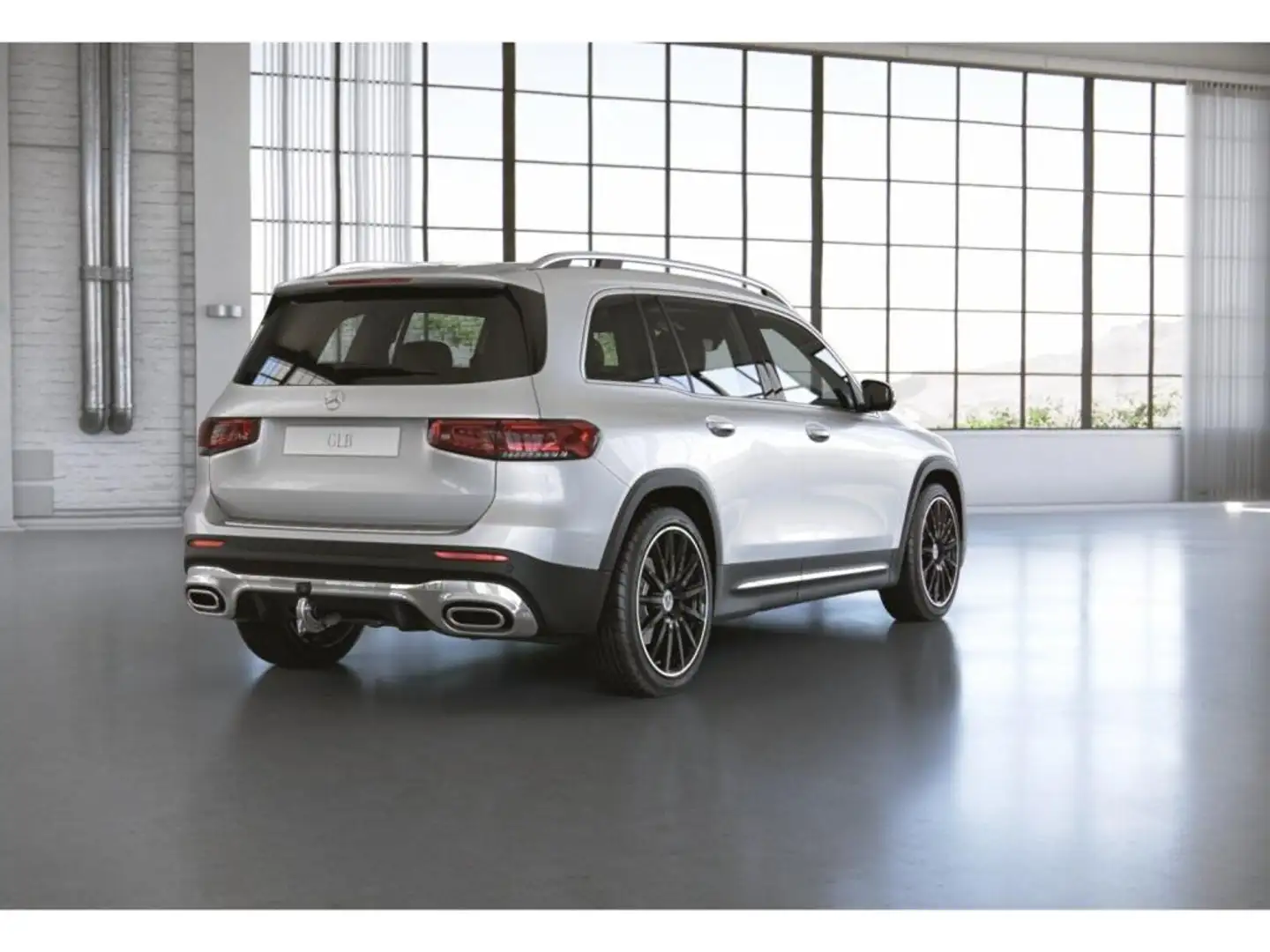 Mercedes-Benz GLB 250 AMG-Sport/MLB/Pano/AHK/360/Totw/Leder/20 Weiß - 2