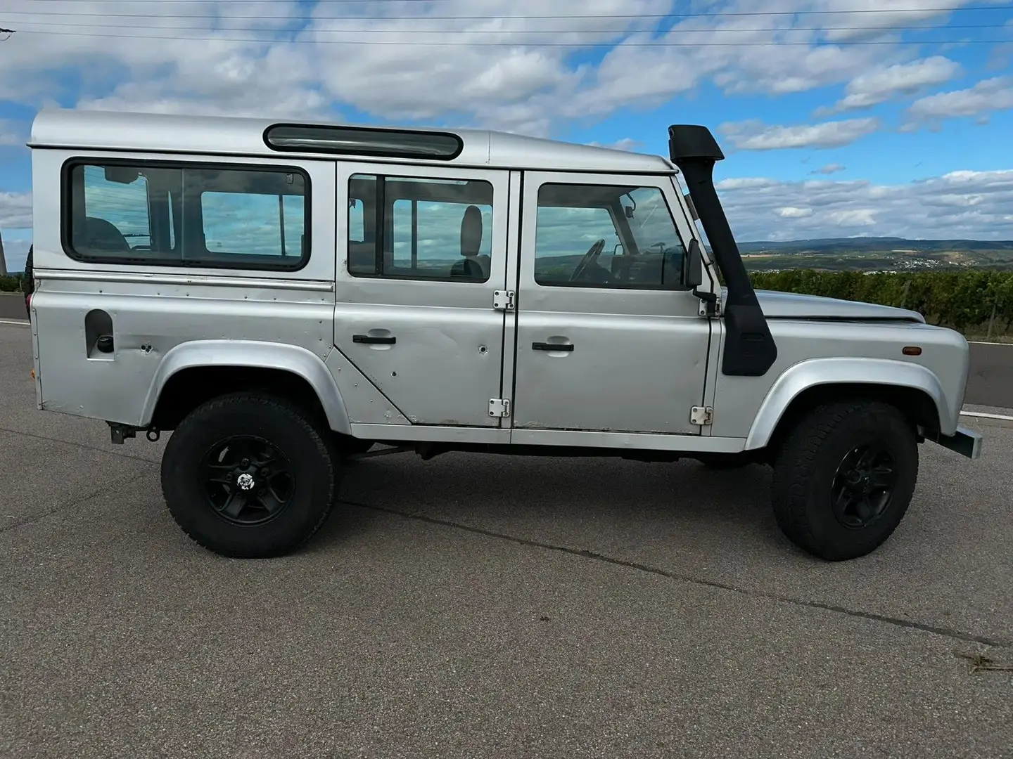 Land Rover Defender Argent - 1