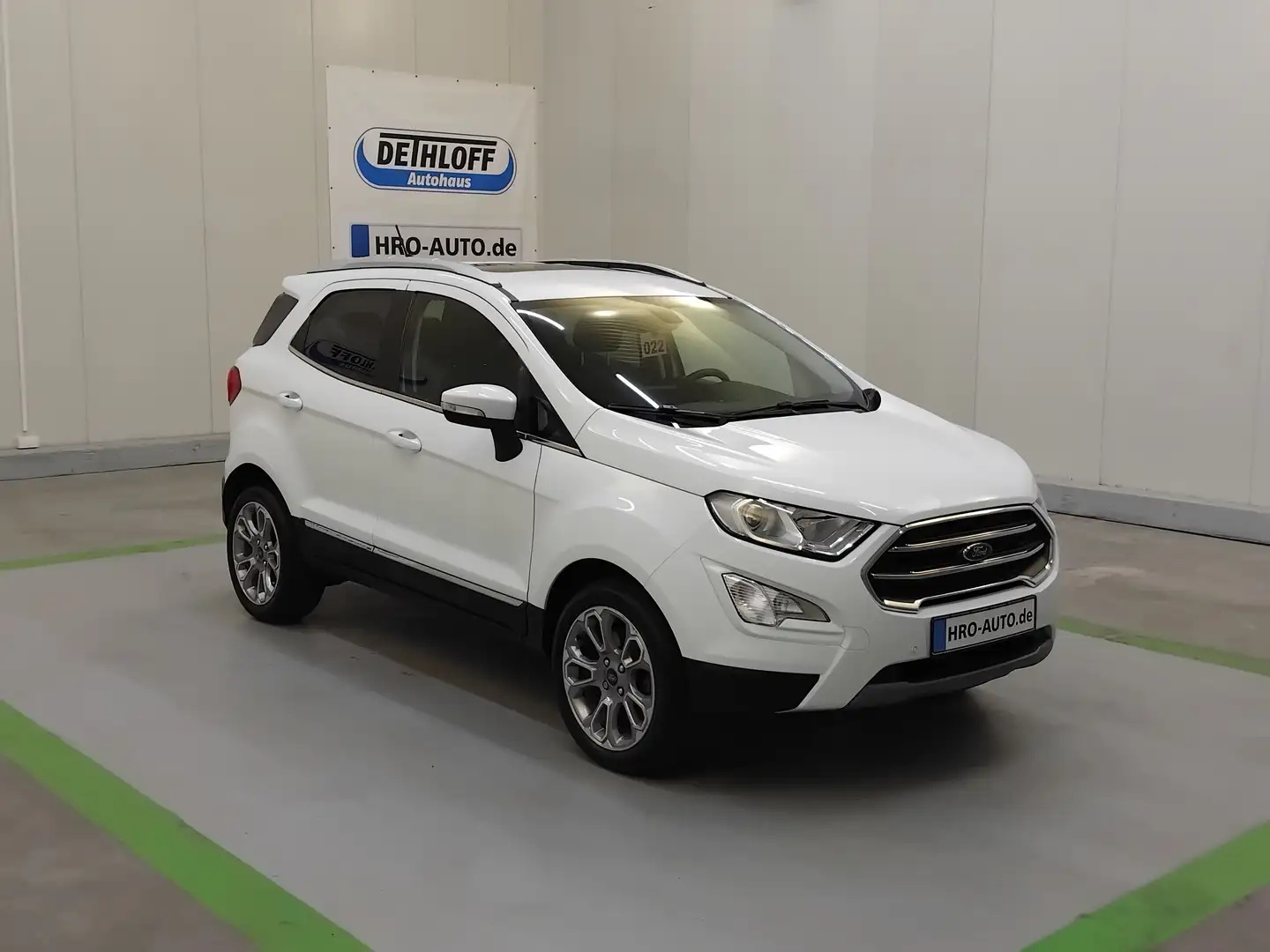 Ford EcoSport 1.0 EcoBoost Titanium X Weiß - 1