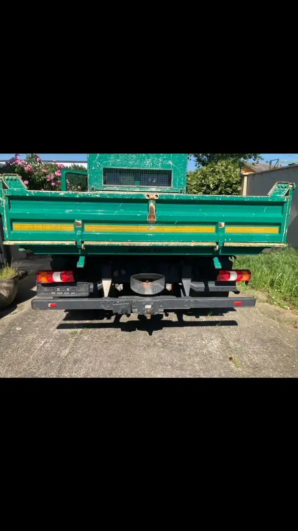 Mercedes-Benz Atego 818 / 3 Seitenkipper-61000  km Grün - 2