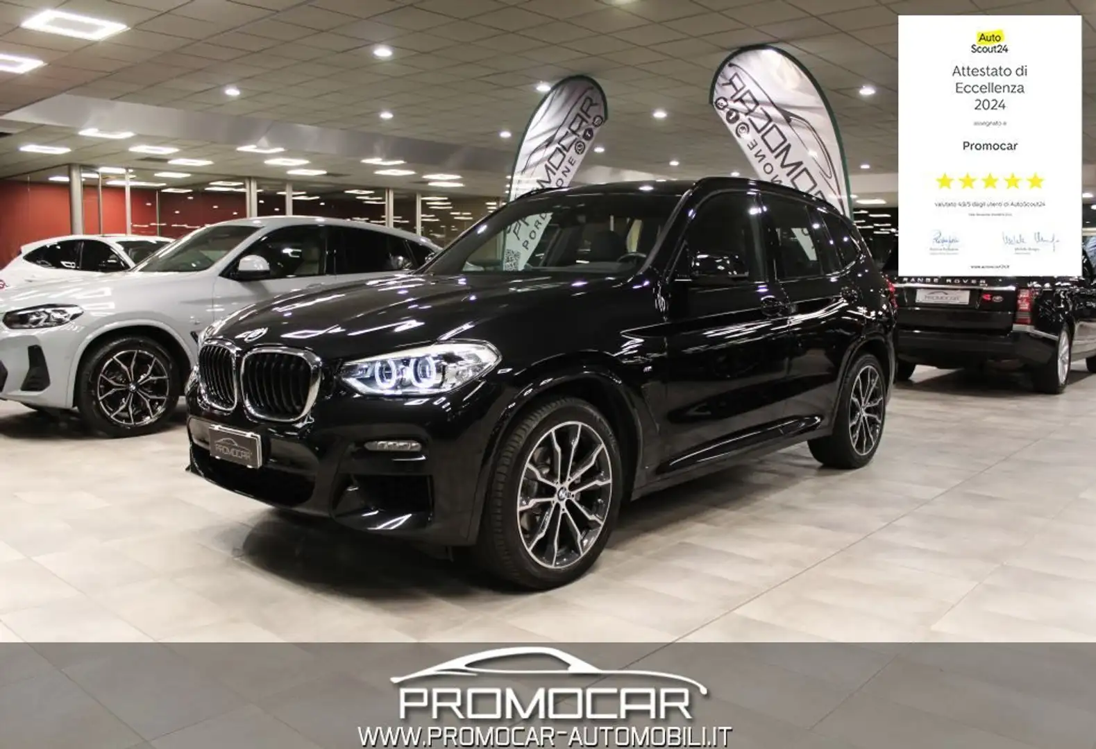 BMW X3 xDrive20d 48V MSPORT *UNIPROP*PELLE* Negro - 1