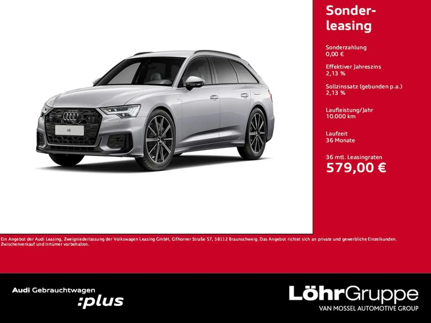 Audi A6 Avant 50 TFSI e Q S line 20"|LEDER|360°|MATRIX|... Schwarz - 1