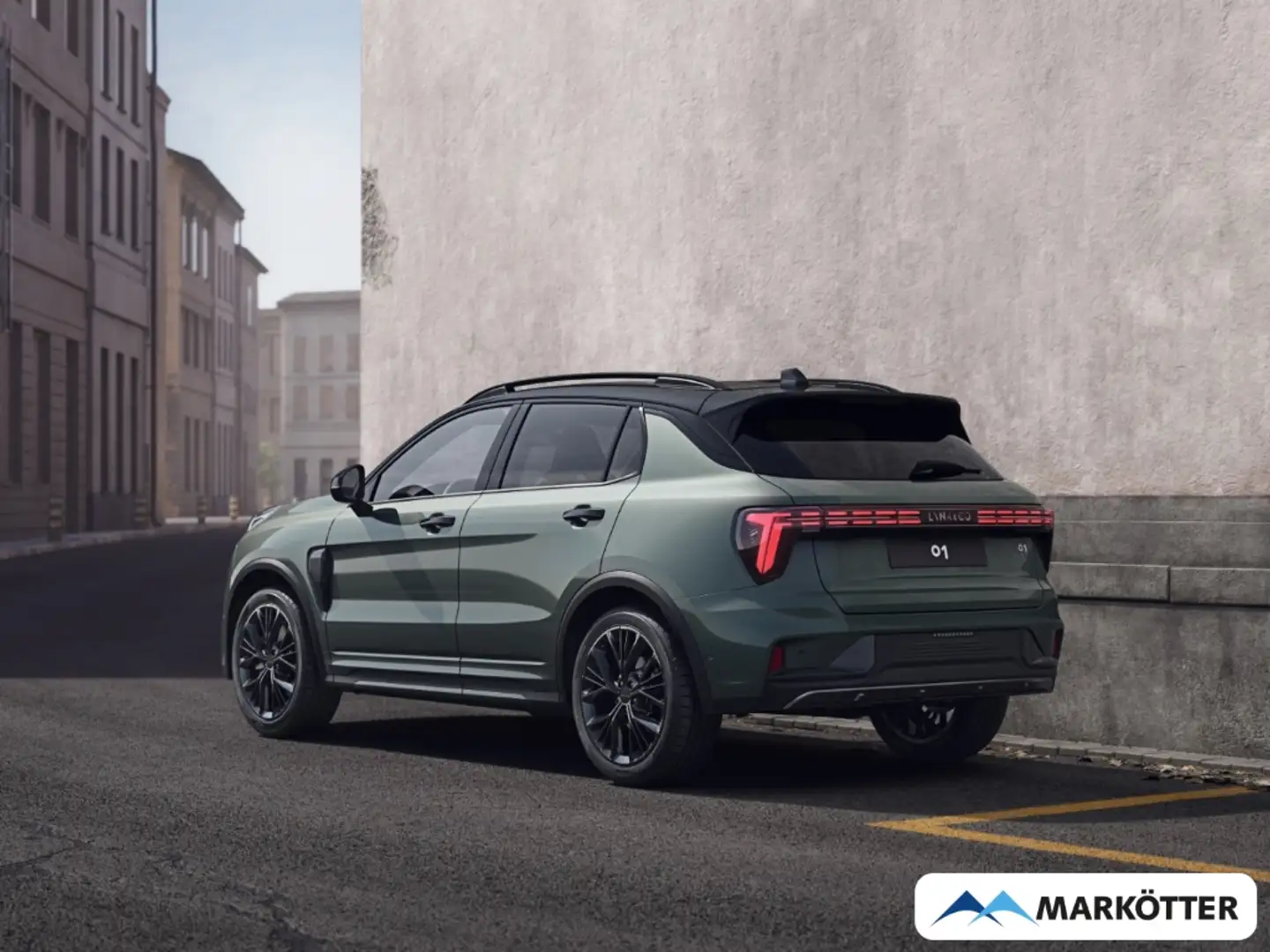 Lynk & Co 01 PHEV More/360°CAM/ACC/LED/PANO/SHZ+LHZ/NAVI Зелёный - 2