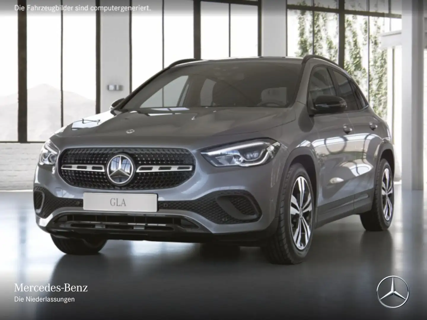 Mercedes-Benz GLA 250 e PROGRESSIVE+NIGHT+LED+KAMERA+TOTW+8G Grau - 2