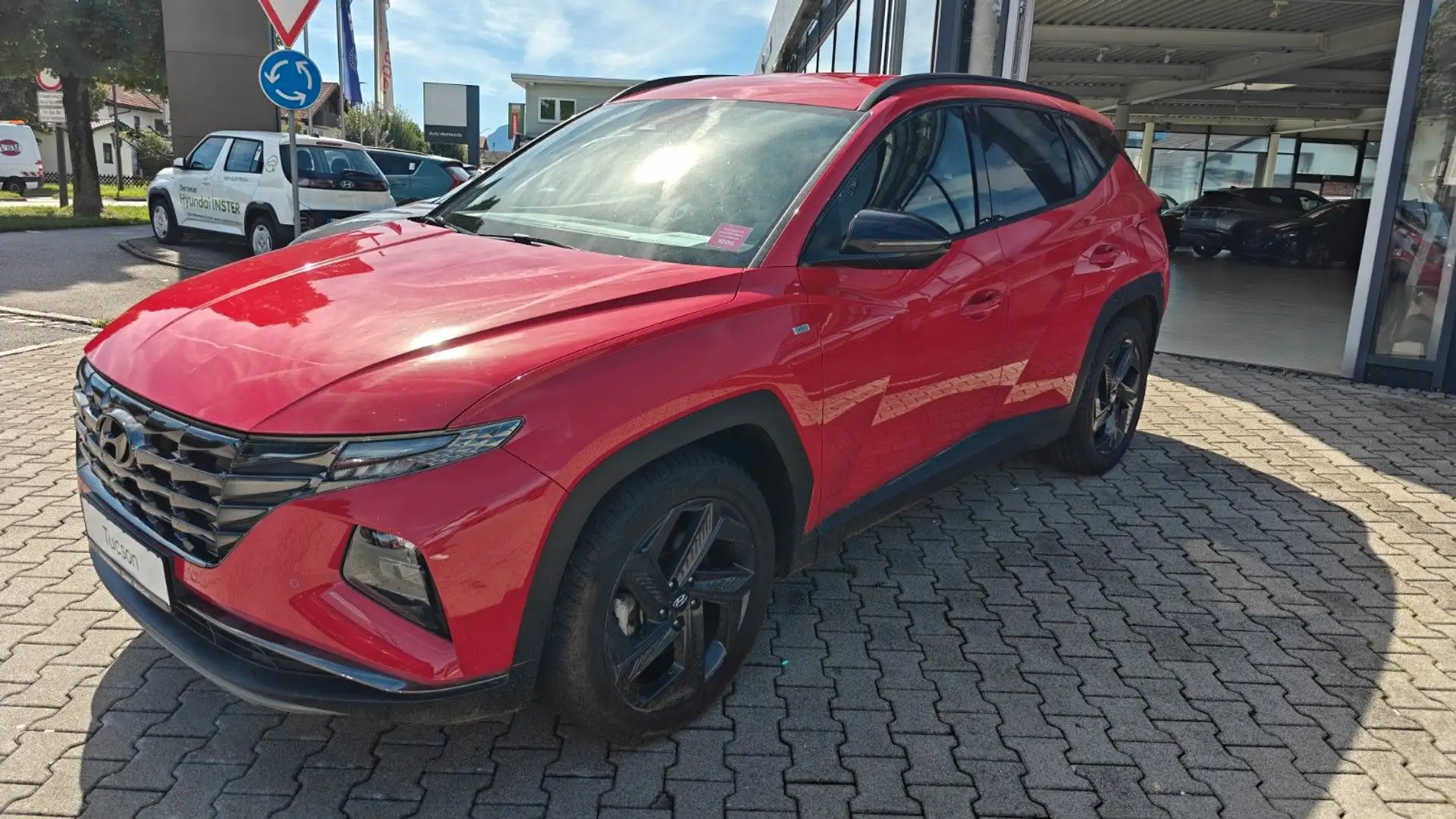 Hyundai TUCSON Blackline 4WD*Kamera*Navi*Tempomat* Rouge - 1