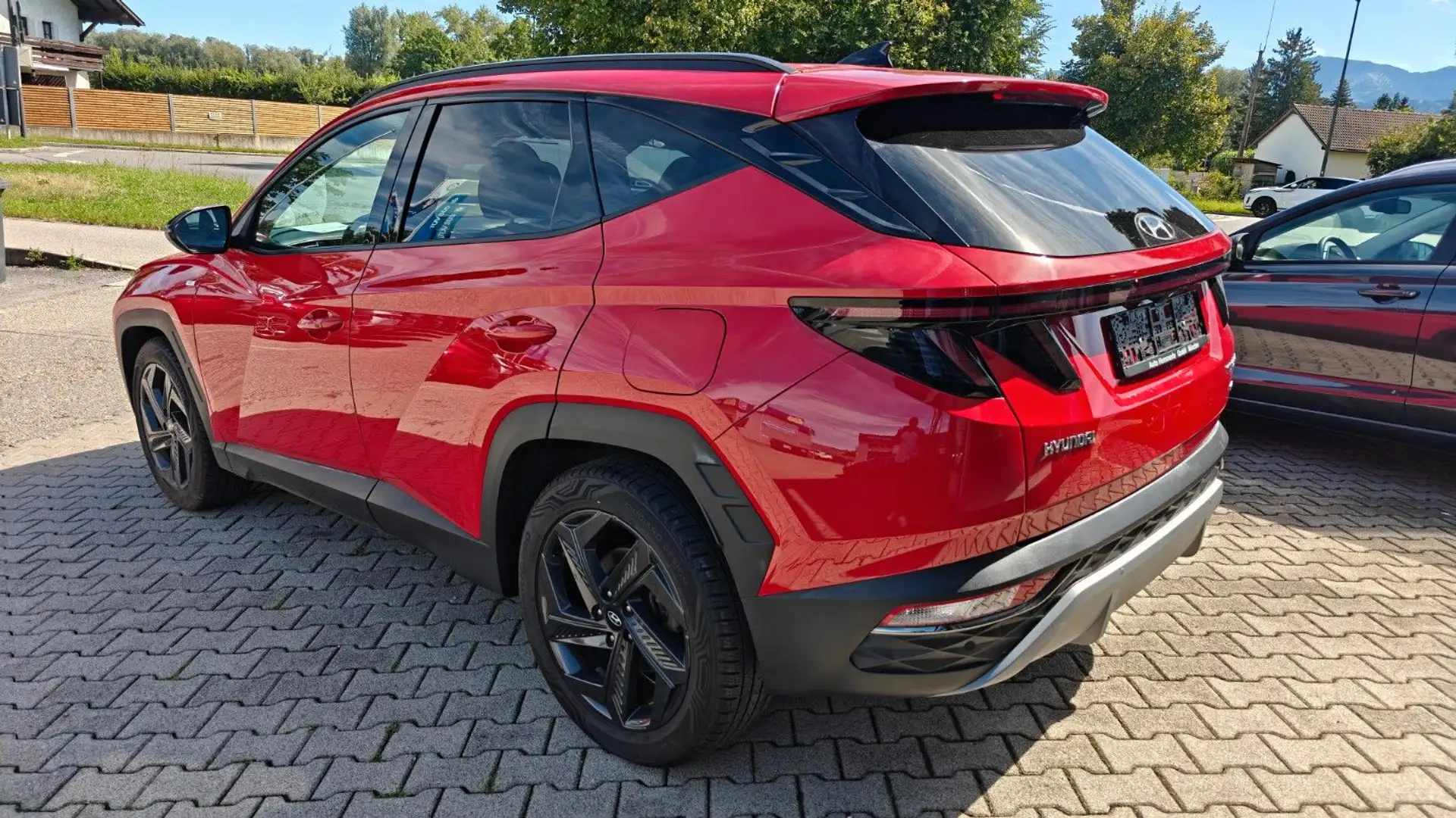 Hyundai TUCSON Blackline 4WD*Kamera*Navi*Tempomat* Rouge - 2