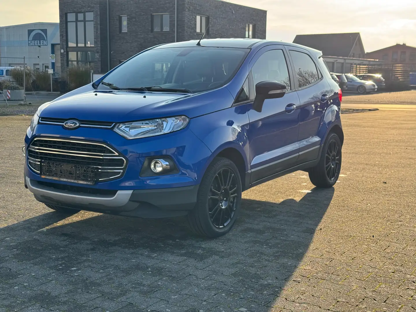Ford EcoSport Titanium+GARANTIE+RÜCK-KAMERA+ZAHNRIEMEN NEU Bleu - 1