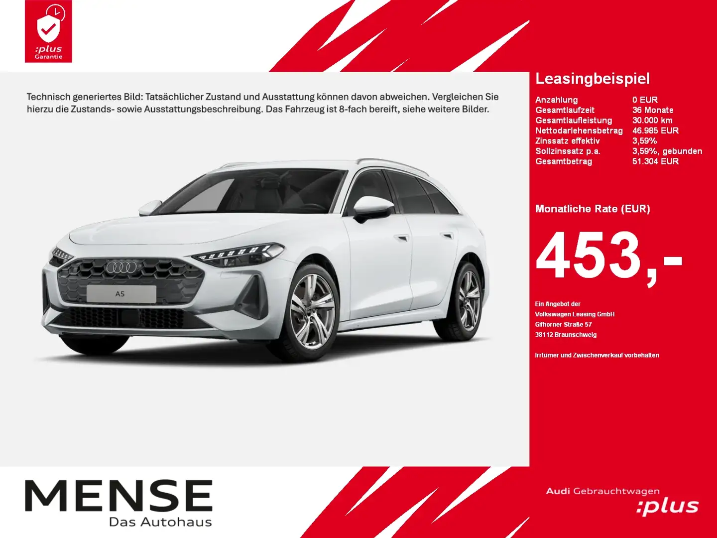 Audi A5 Avant 2.0 TFSI quattro S tronic AHK|ACC|LED Weiß - 1