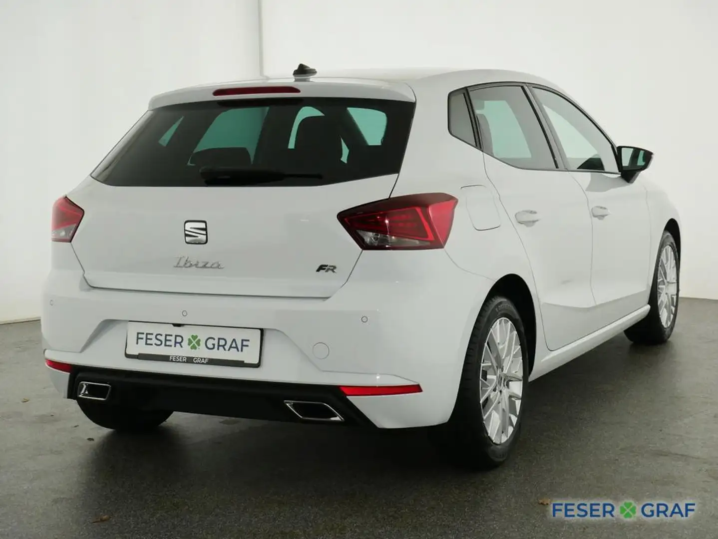 SEAT Ibiza FR-Line 1.0 TSI DSG LED NAVI SHZ KAMERA Weiß - 2