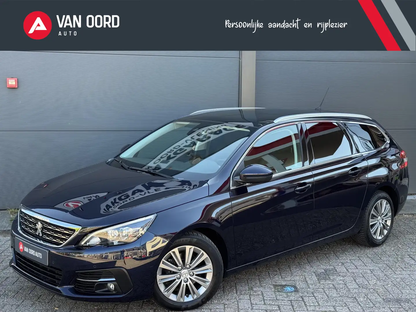 Peugeot 308 SW 1.2 / 1e Eig / Geen Import / 100 % Onderhoud Bleu - 1