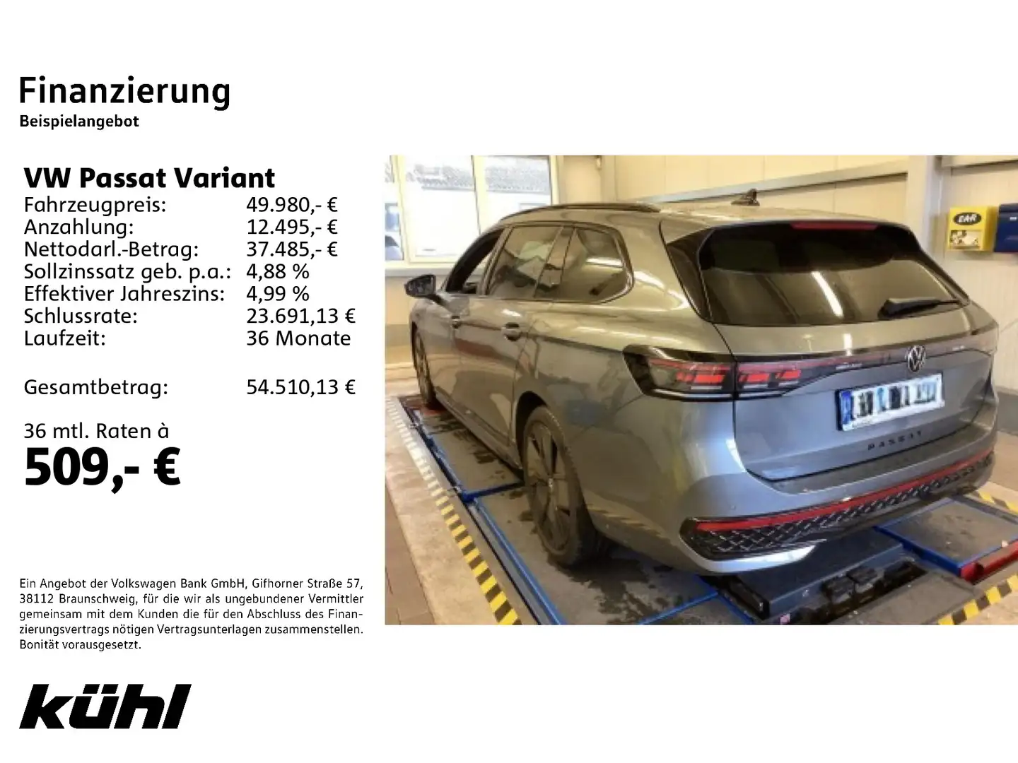 Volkswagen Passat Variant 2.0 TDI 4M DSG IQ.Light/ACC/Stand Grau - 2