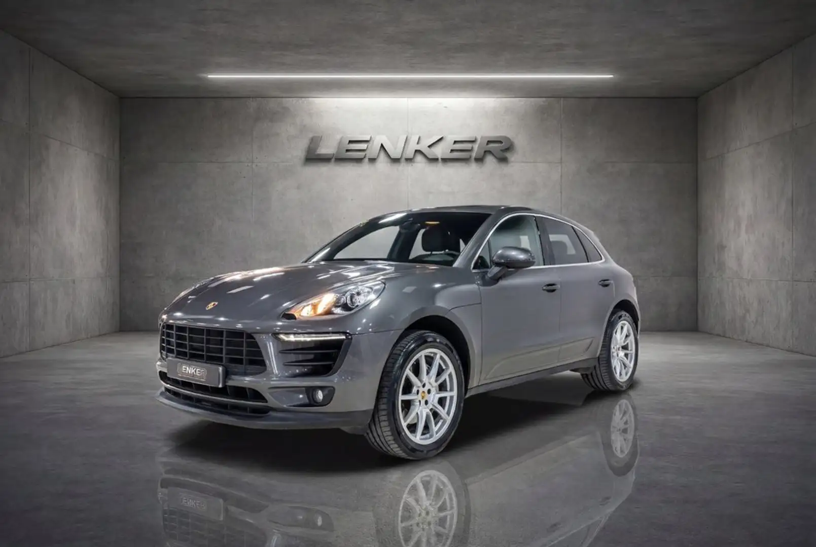 Porsche Macan S Aut. Gris - 1