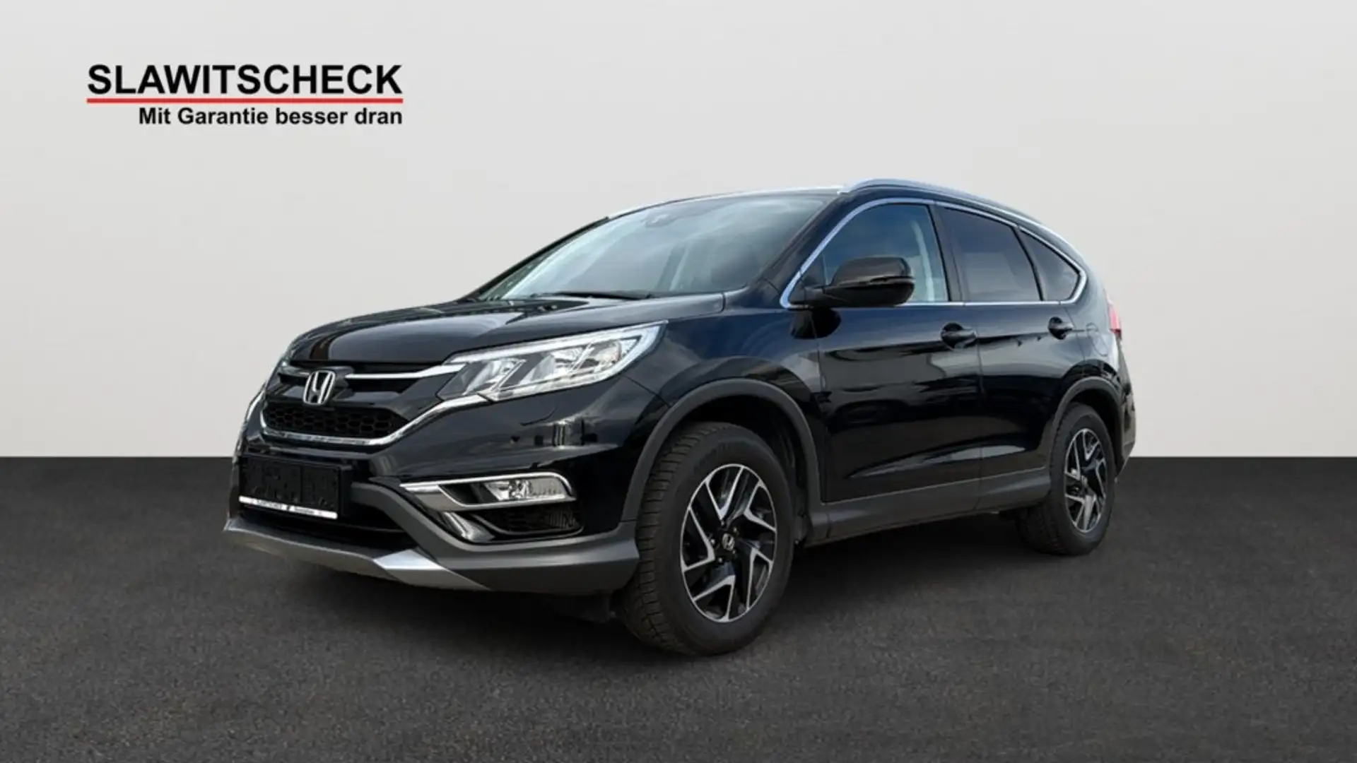 Honda CR-V 1,6i-DTEC Elegance plus 4WD Aut. Zwart - 1