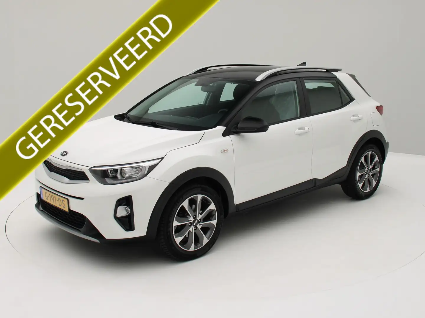 Kia Stonic 1.0 T-GDi DynamicLine Navi/Cruise Blanc - 1