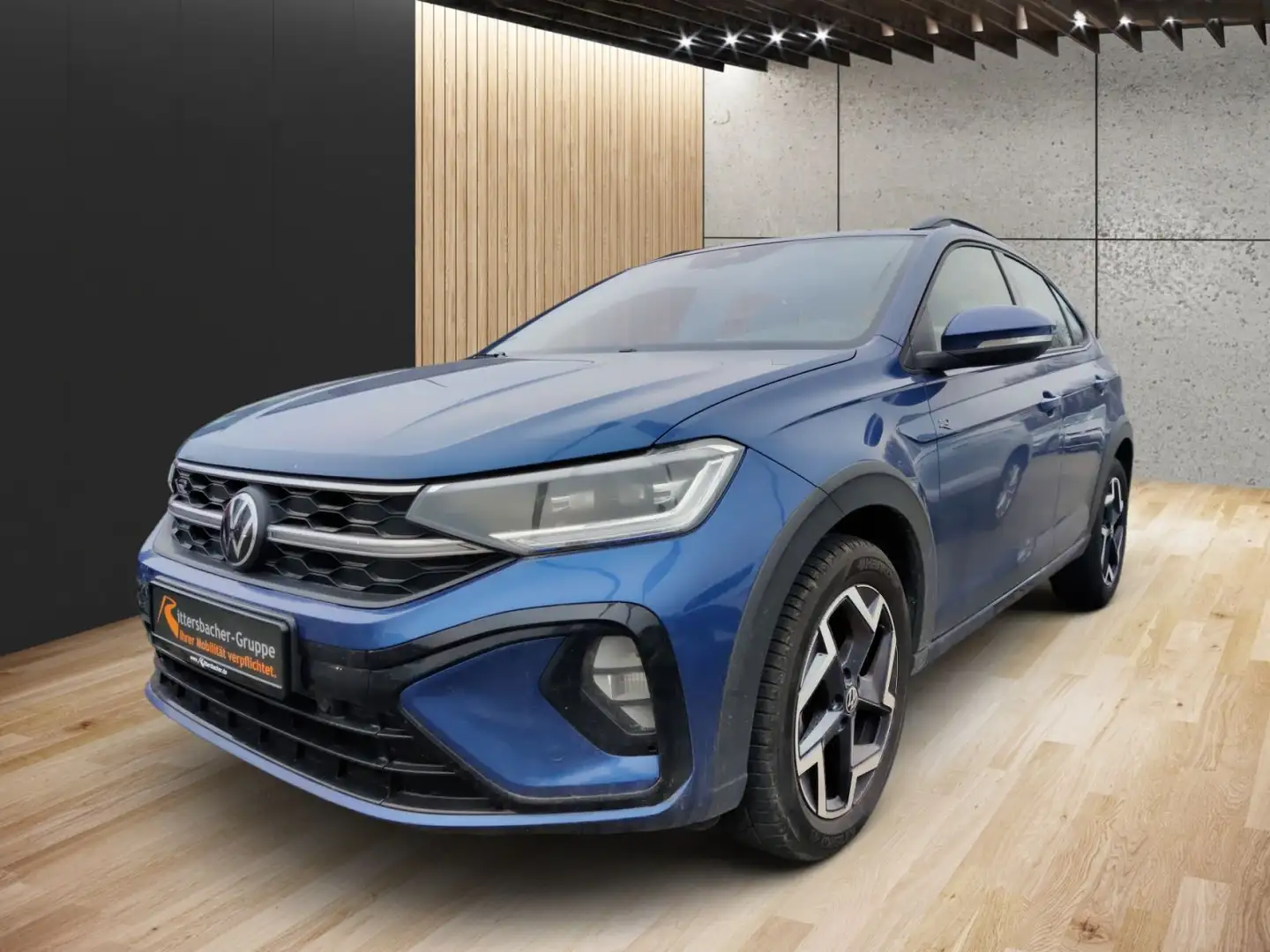 Volkswagen Taigo 1.0 TSI Rline AHK IQLight Navi RearView Blau - 2