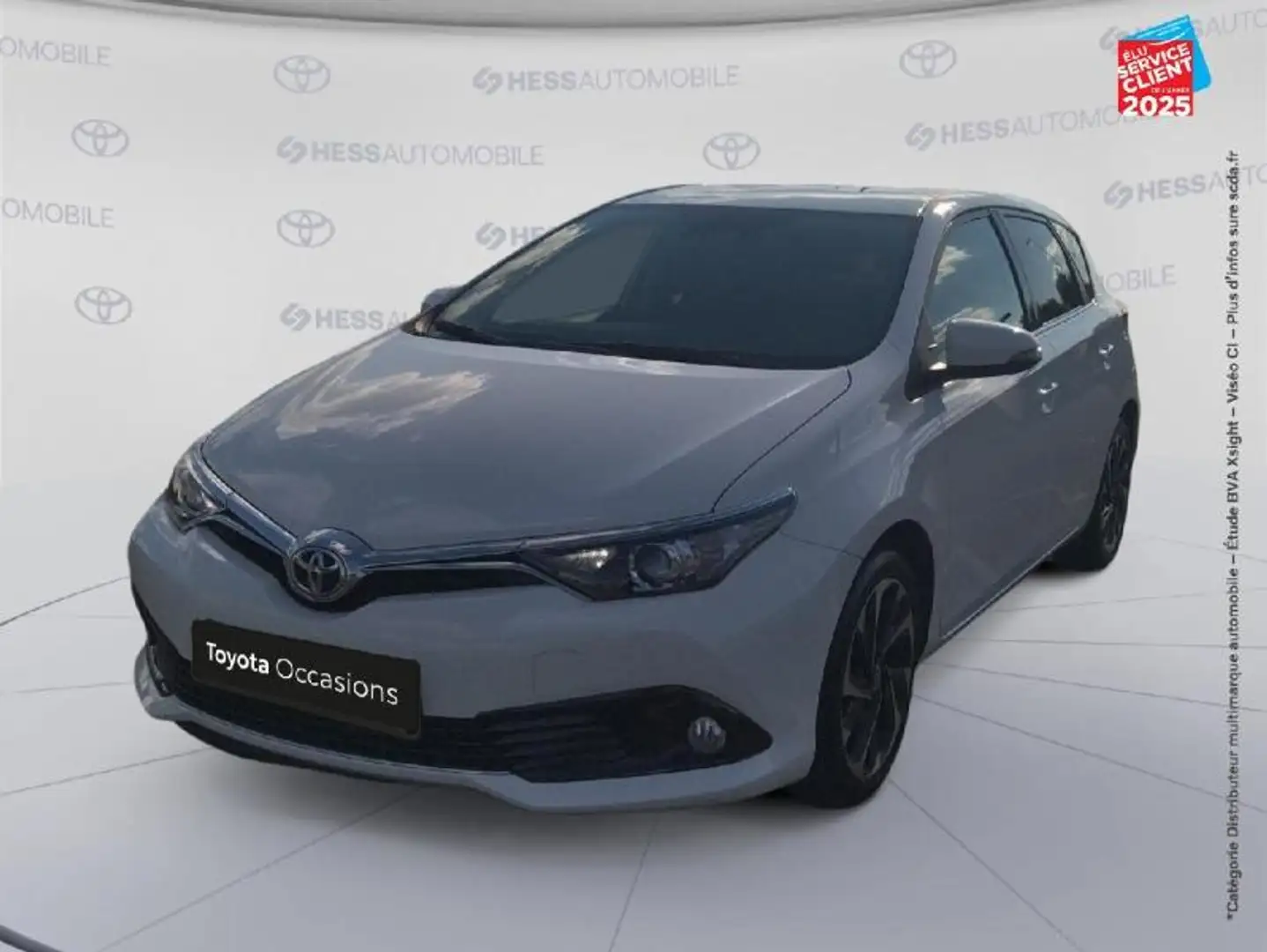 Toyota Auris 1.2 Turbo 116ch Design Camera Blanc - 1