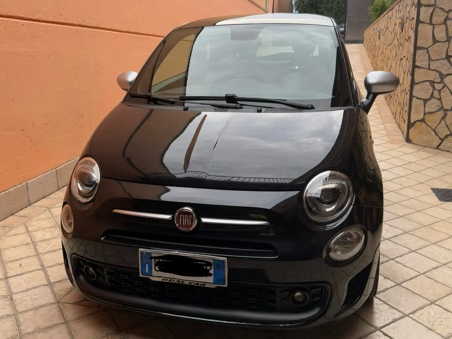 Fiat 500 500 1.2 Rockstar 69cv my20 Nero - 1
