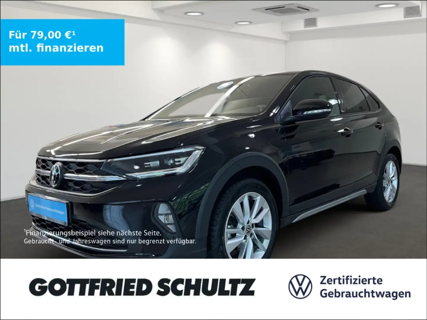 Volkswagen Taigo 1.0 TSI DSG MOVE LED Sitzheizung AHK ACC Zwart - 1