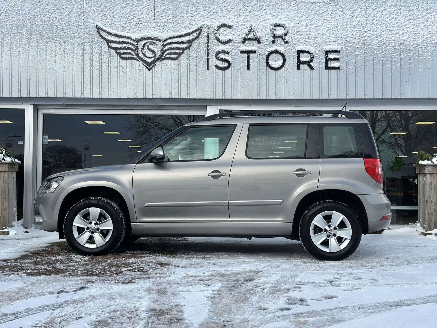 Skoda Yeti 1.2 TSI Elegance |CLIMA|CRUISE|ISOFIX|LM VELGEN 16 Marrón - 2