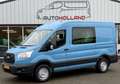 Ford Transit 2.2 TDCI 92KW 125PK DC DUBBELE CABINE TREKHAAK/ BI Blauw - thumbnail 1