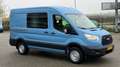 Ford Transit 2.2 TDCI 92KW 125PK DC DUBBELE CABINE TREKHAAK/ BI Blauw - thumbnail 3