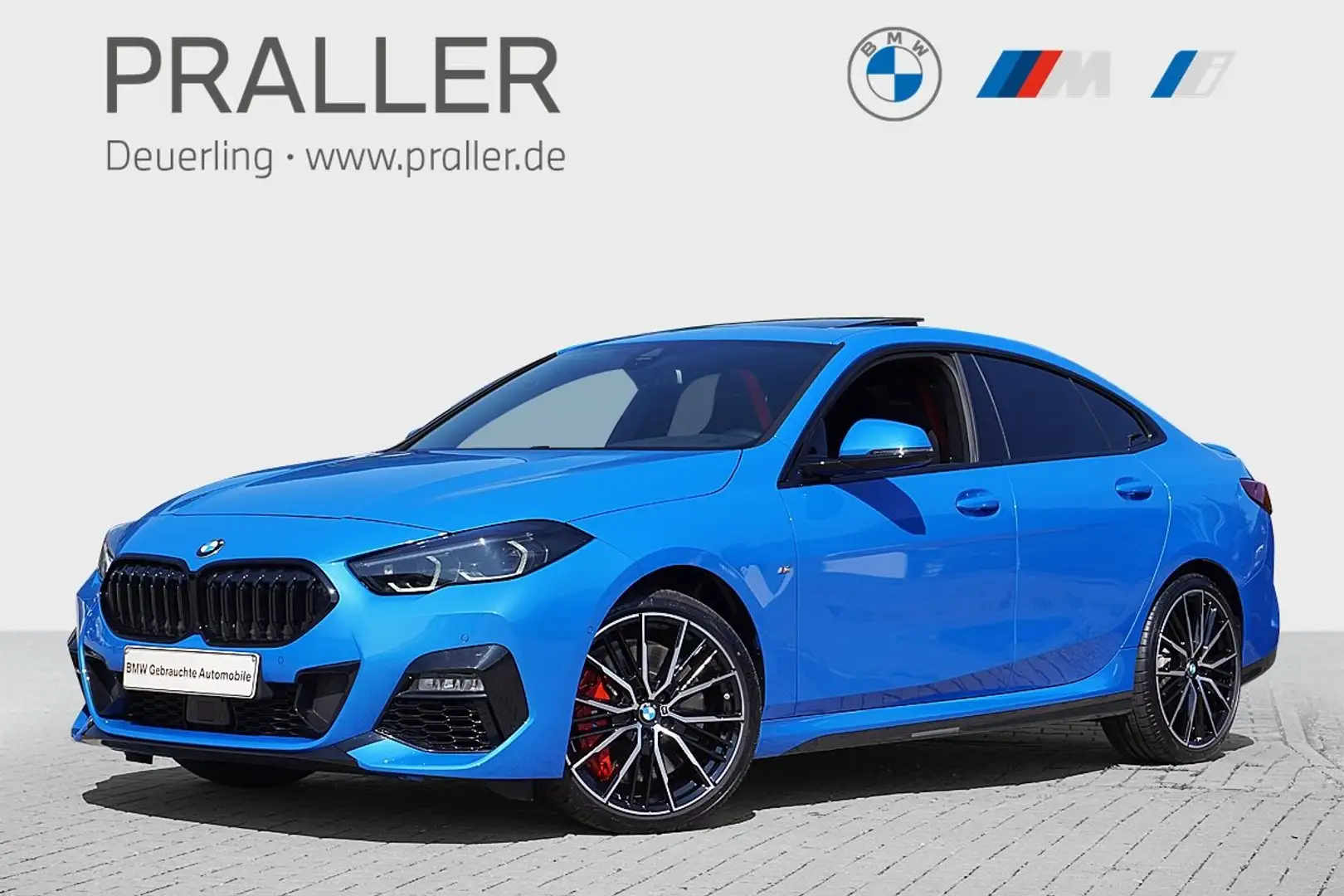 BMW 220 i Gran Coupé M Sport PRO HeadUp M-Sitze Kamera ACC Blau - 1