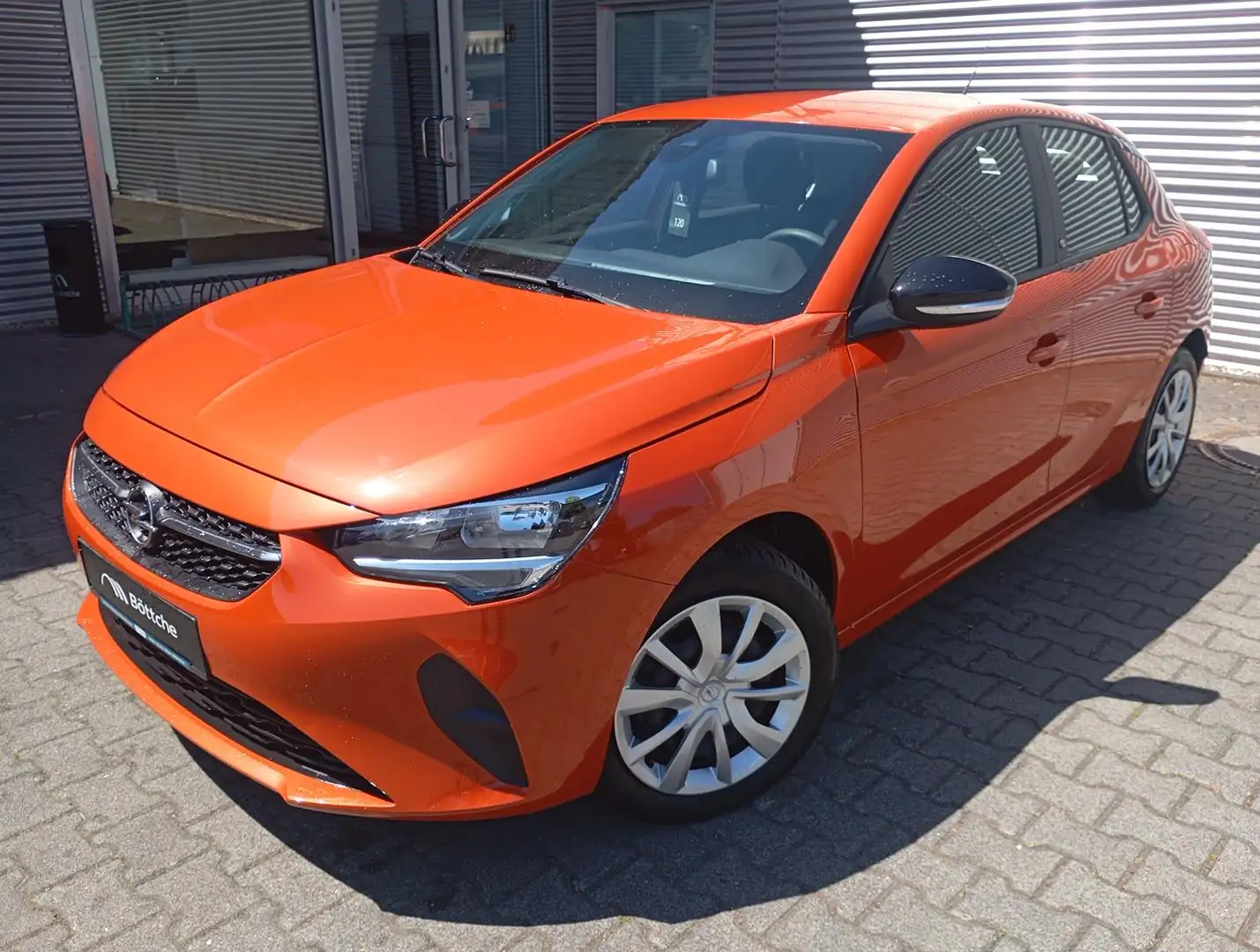 Opel Corsa F e Edition,PDC,Klima,SHZ,StartStop,Tempomat,BC Orange - 2