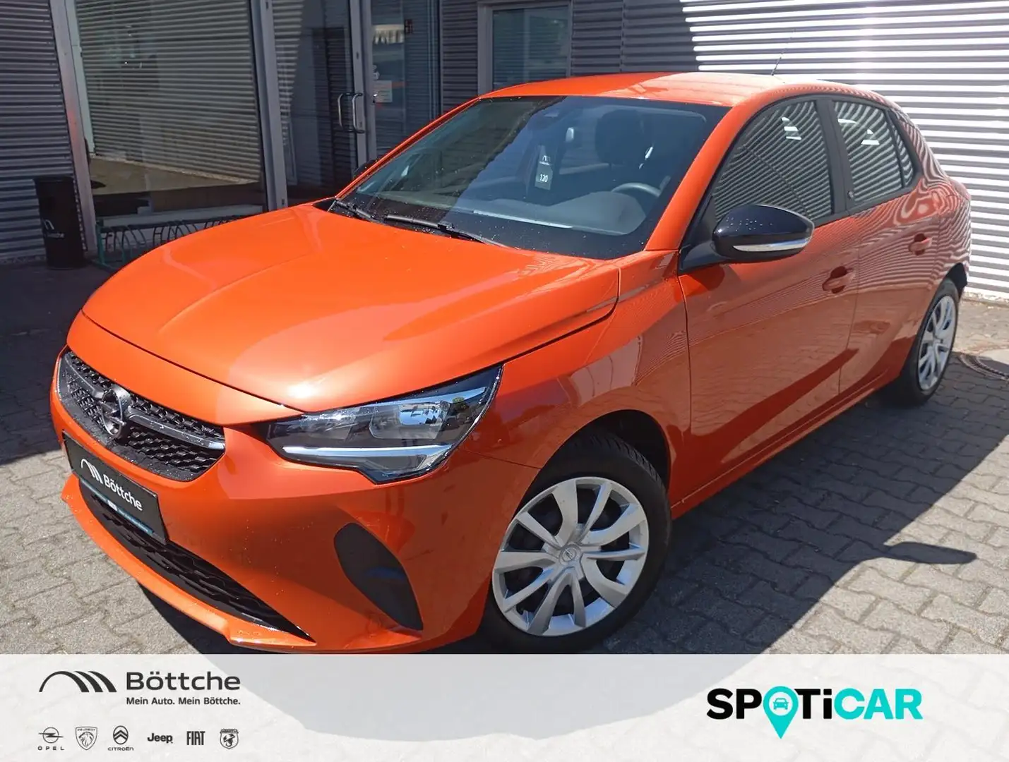 Opel Corsa F e Edition,PDC,Klima,SHZ,StartStop,Tempomat,BC Orange - 1
