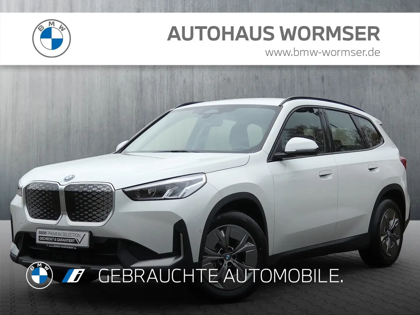 BMW iX1 eDrive20 DAB Parkassistent AHK Shz Weiß - 1