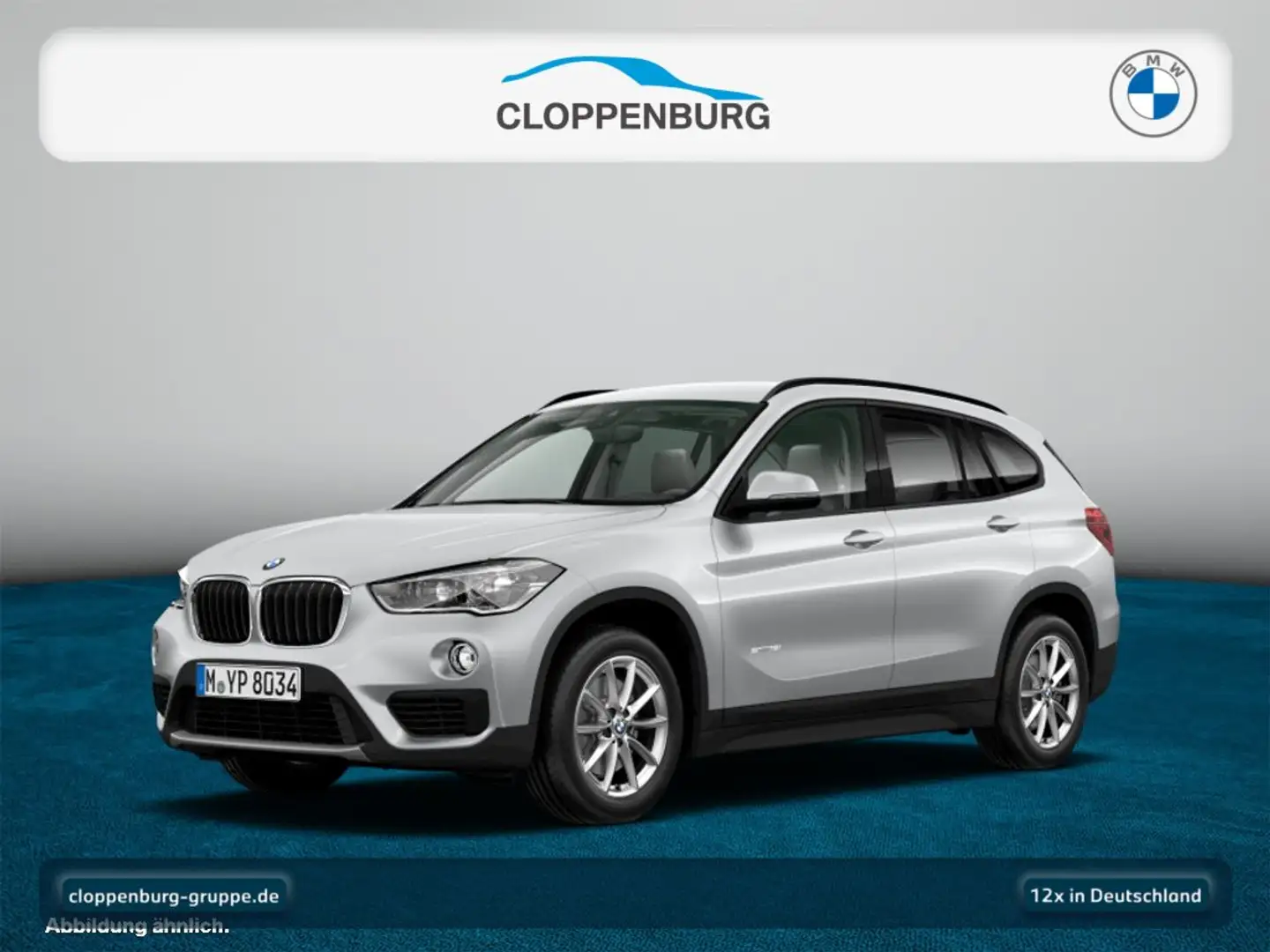 BMW X1 sDrive18i Advantage AHK+Navi+SHZ+HiFi+LED+BT Plateado - 1