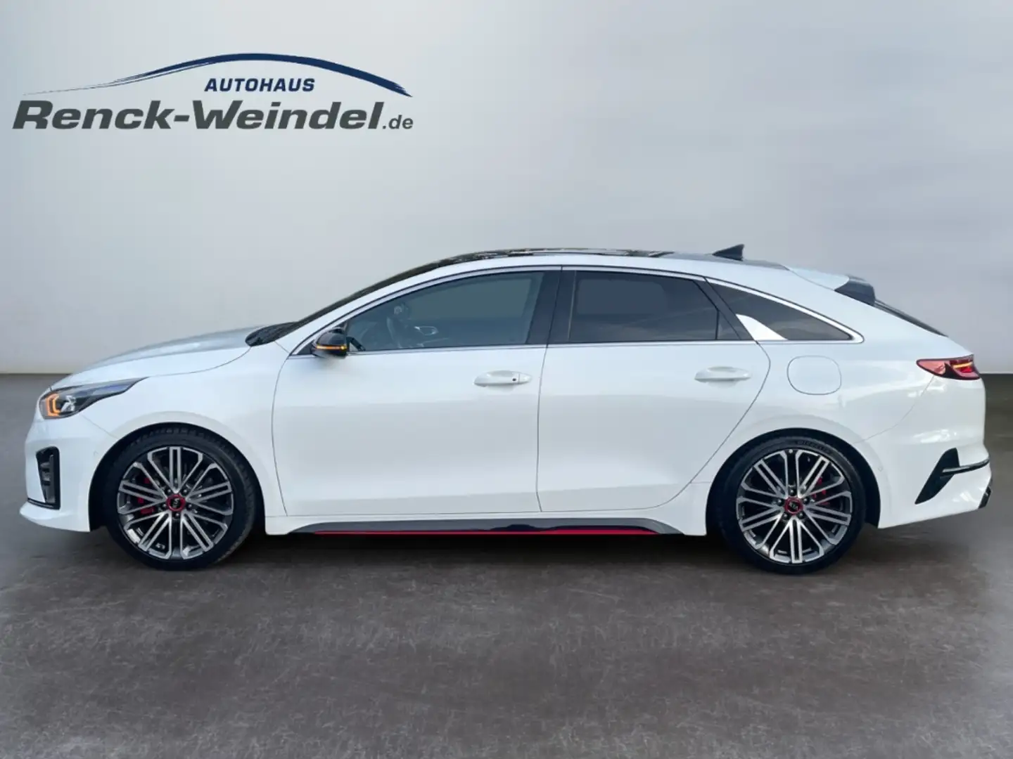 Kia ProCeed / pro_cee'd GT 1.6 T-GDI Panorama Navi Klimaautom Rückfahrkam. Weiß - 2