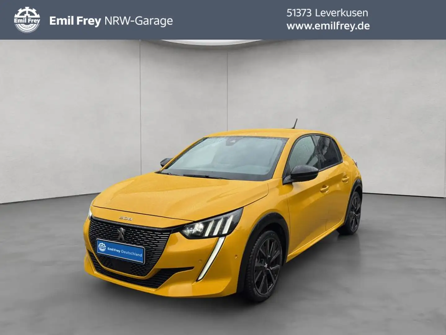 Peugeot 208 PureTech 130 EAT8 GT NAVI+ACC+LED+PDC Jaune - 1