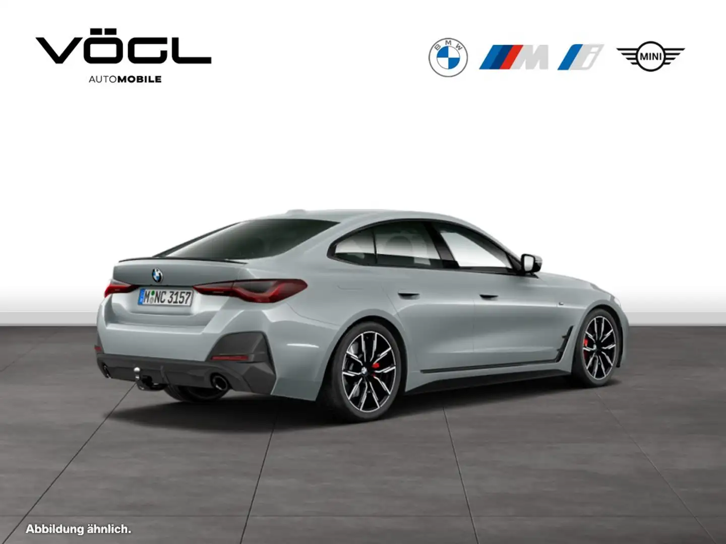 BMW 420 d xDrive Gran Coupé Sportpaket Pro HiFi AHK Gris - 2