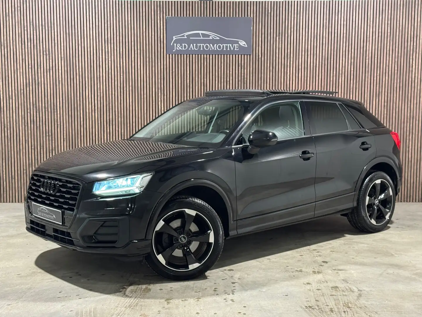 Audi Q2 1.4 TFSI S-Line 2016 PANO LED NAVI CRUISE CLIMA AU Zwart - 1
