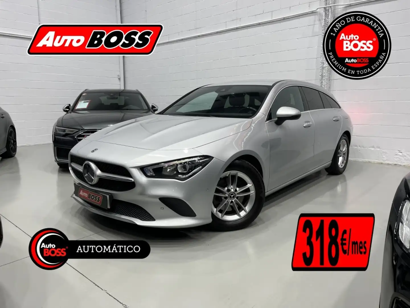 Mercedes-Benz MERCEDES-BENZ Clase CLA Familiar Automático de 5 Gris - 1