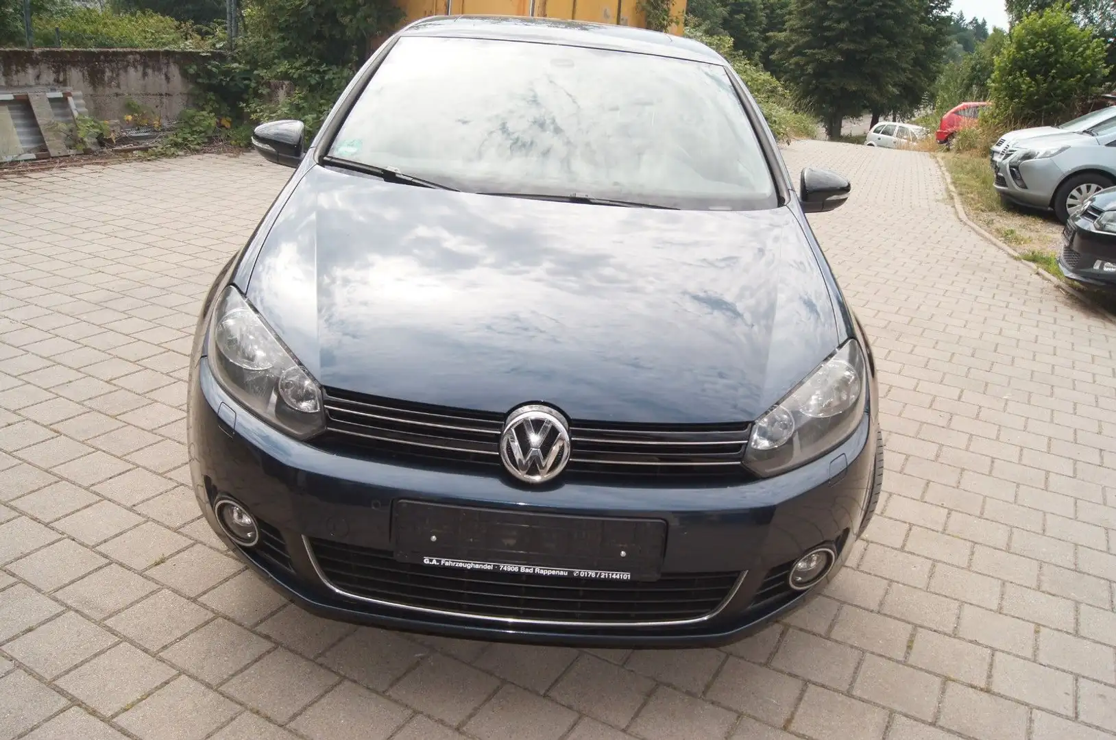 Volkswagen Golf VI Style , TÜV neu,  1 Hand Blau - 2