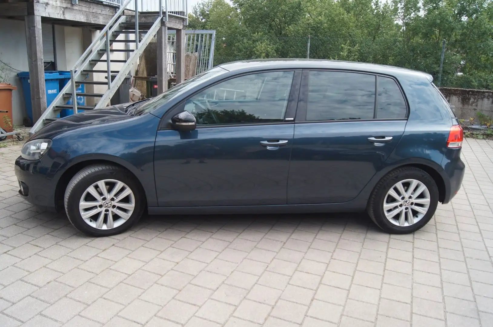 Volkswagen Golf VI Style , TÜV neu,  1 Hand Blau - 1