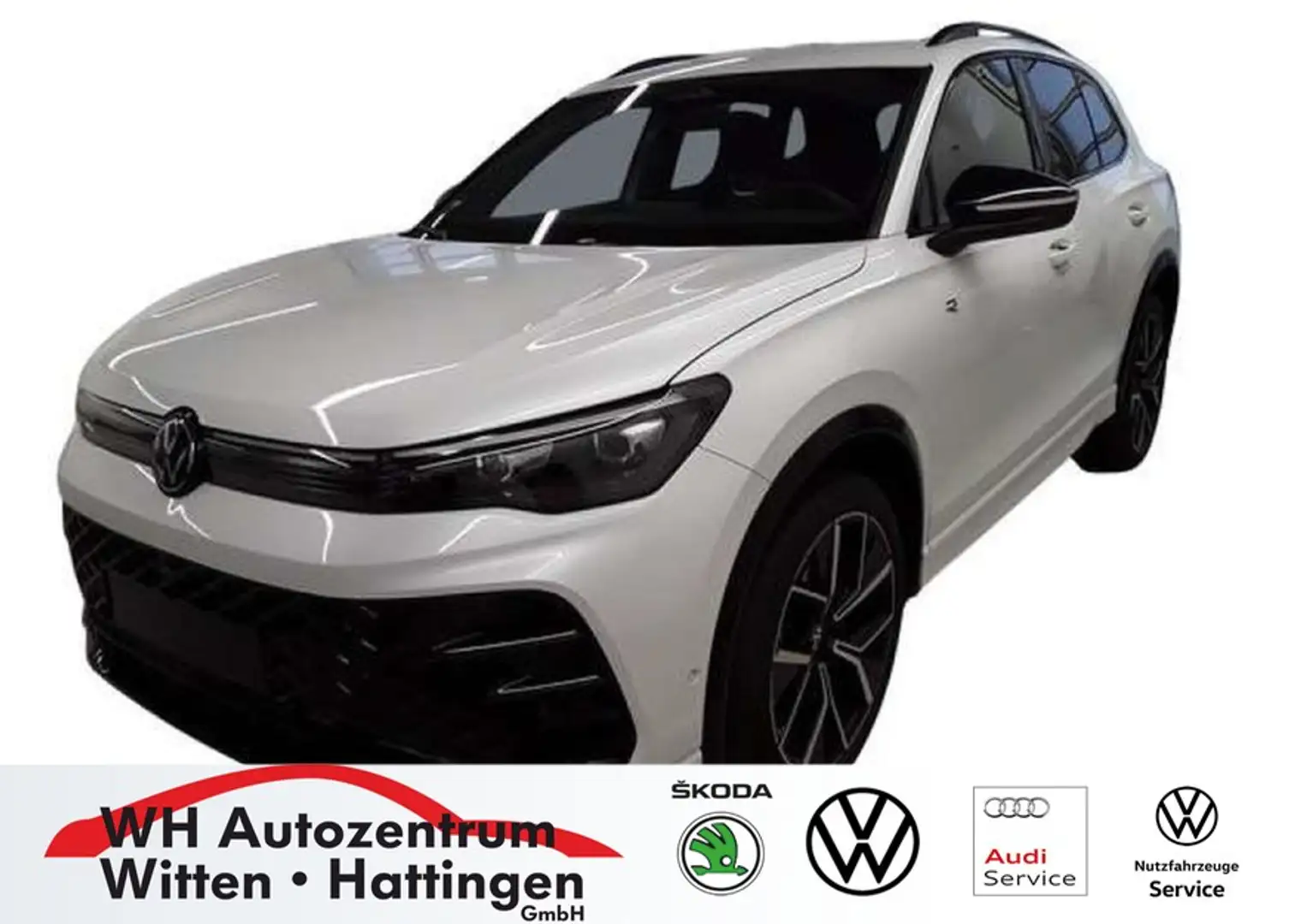 Volkswagen Tiguan 2.0 TSI DSG 4MOTION R-Line Black Style STANDHZG... Weiß - 1