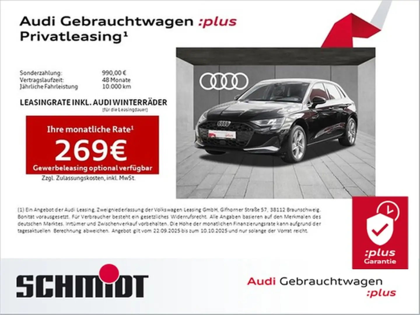 Audi A3 Sportback 35 TFSI Advanced ACC Navi+ Kamera e-Sitz Schwarz - 1