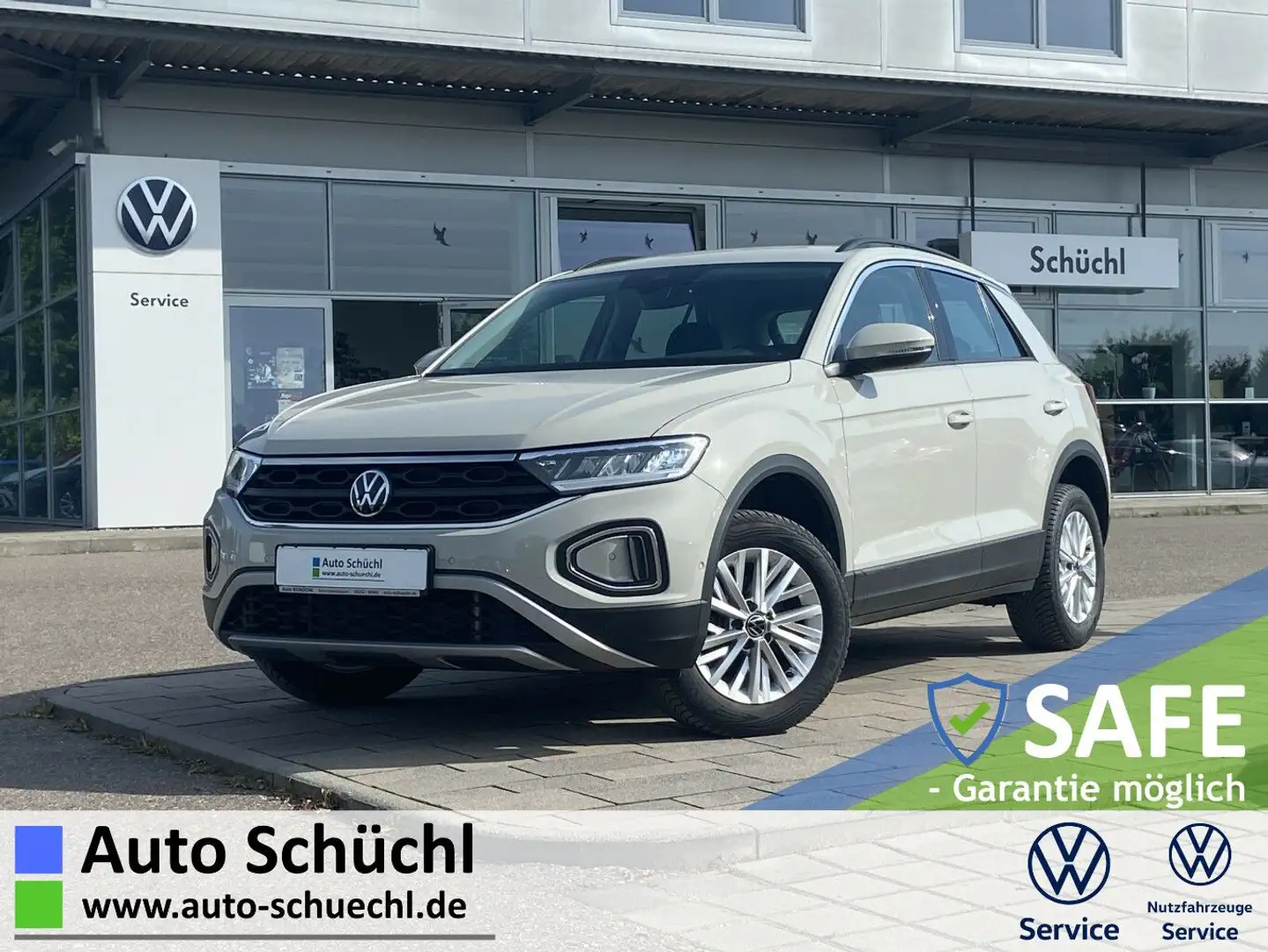Volkswagen T-Roc 1.5 TSI DSG LIFE NAVI+LED+AHK+APP-CONNECT+ Grau - 1