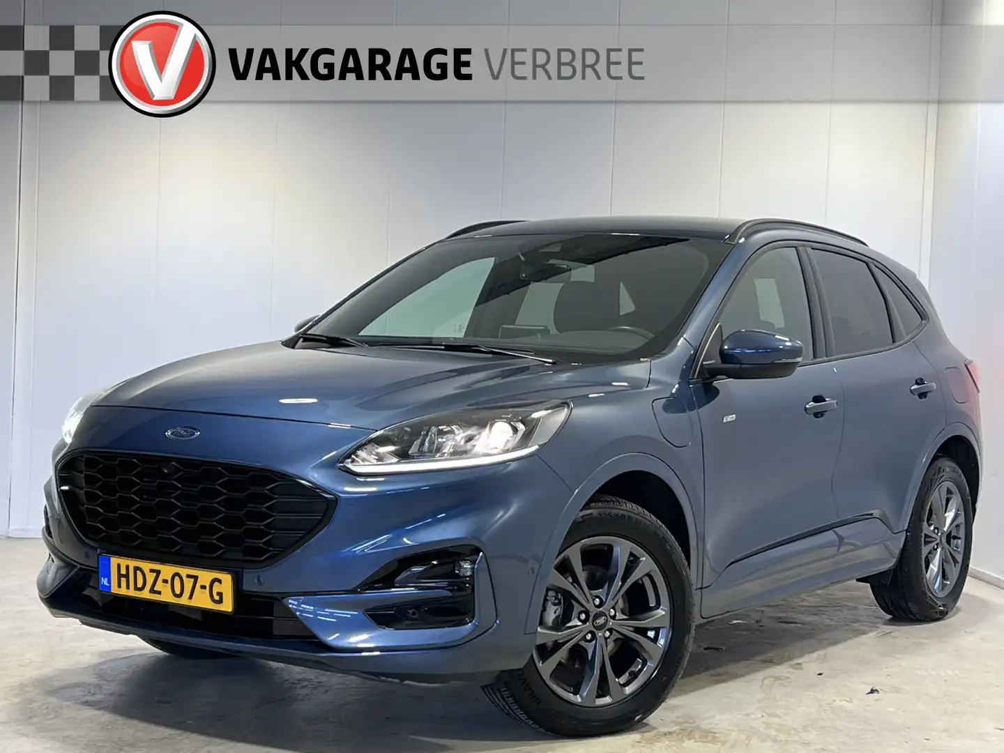 Ford Kuga 2.5 PHEV ST-Line X | Navigatie/Android/Apple Carpl Blauw - 1