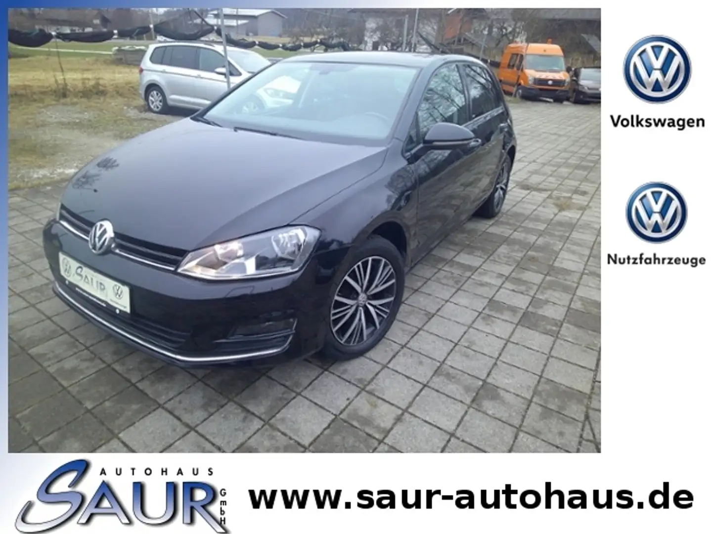 Volkswagen Golf VII 1.2 TSI Allstar*Navi*PDC*GRA*SHZ*Climatronic Nero - 1