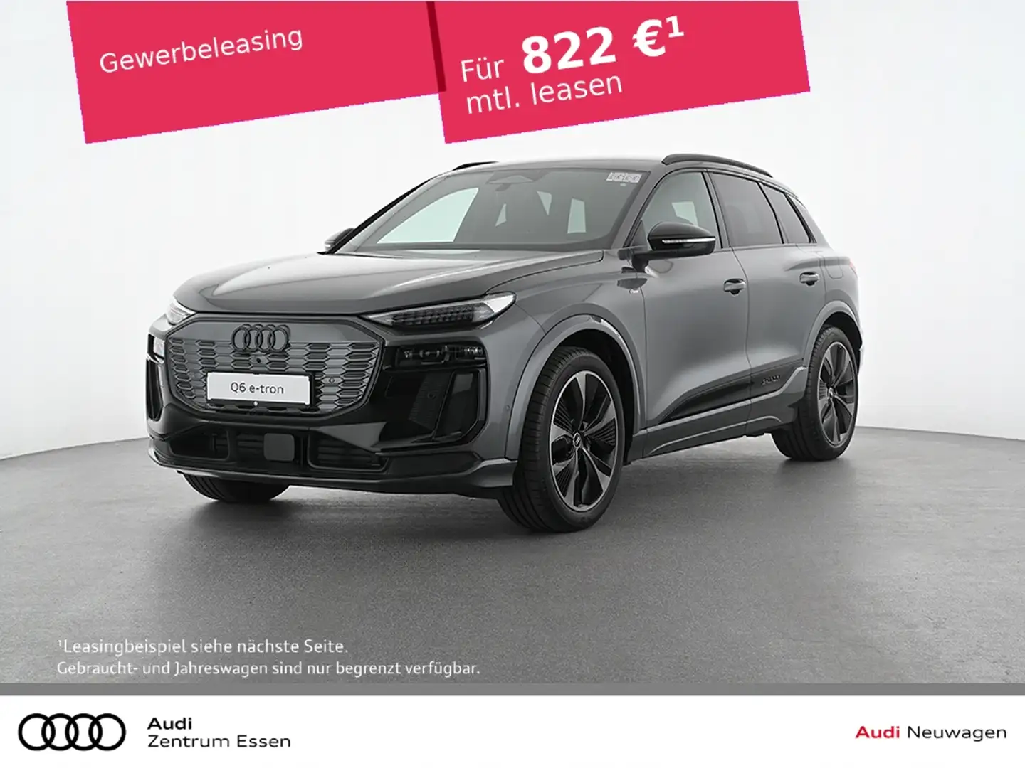 Audi Q6 SUV E-TRON QUATTRO 285 KW S LINE TECH PLUS Grau - 1