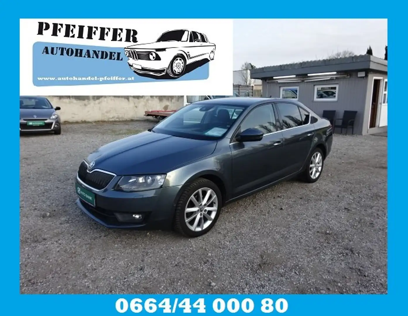 Skoda Octavia Style Pick. neu 04.2027 Zahnriemen neu Serviceheft Grau - 1