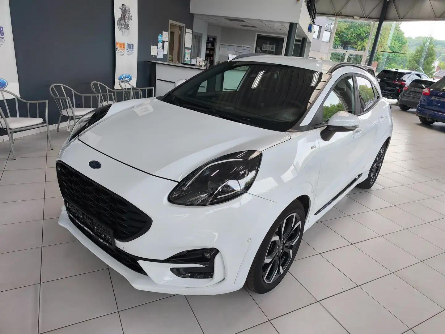 Ford Puma Puma St Line X 1.0 ecoboost 125cv Blanc - 1